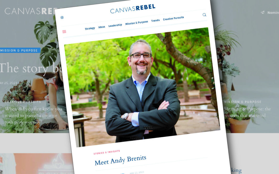 Canvas Rebel Interview with Andy Brenits