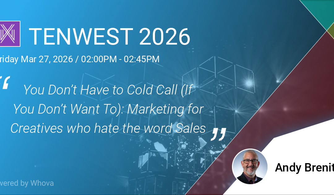 Brand Strategist Andy Brenits to Present Marketing Workshop at TENWEST 2026