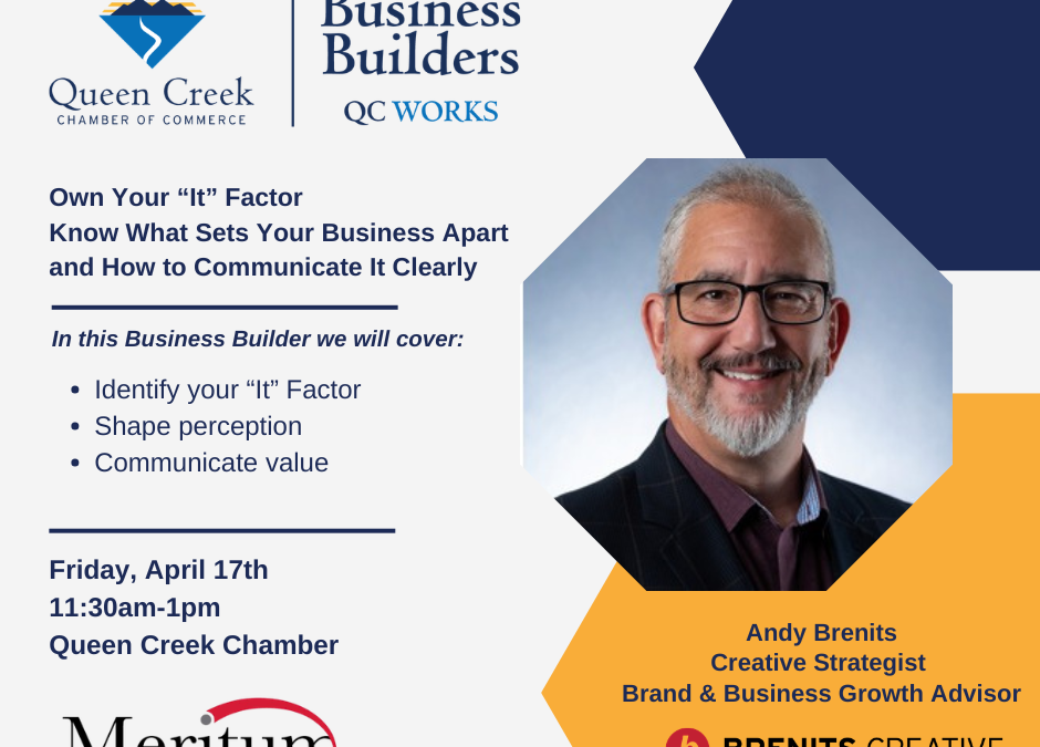 Presenting at the QC Chamber Business Builders Series